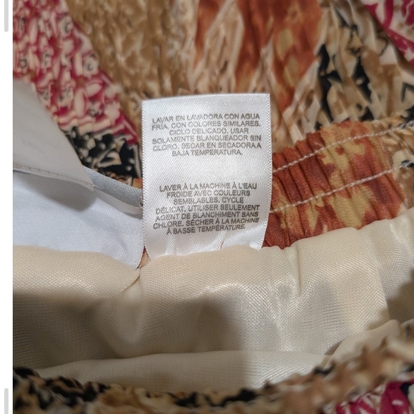 Pre-owned Alfred Dunner Multicolor Patchwork Skirt - Picture 5 of 8